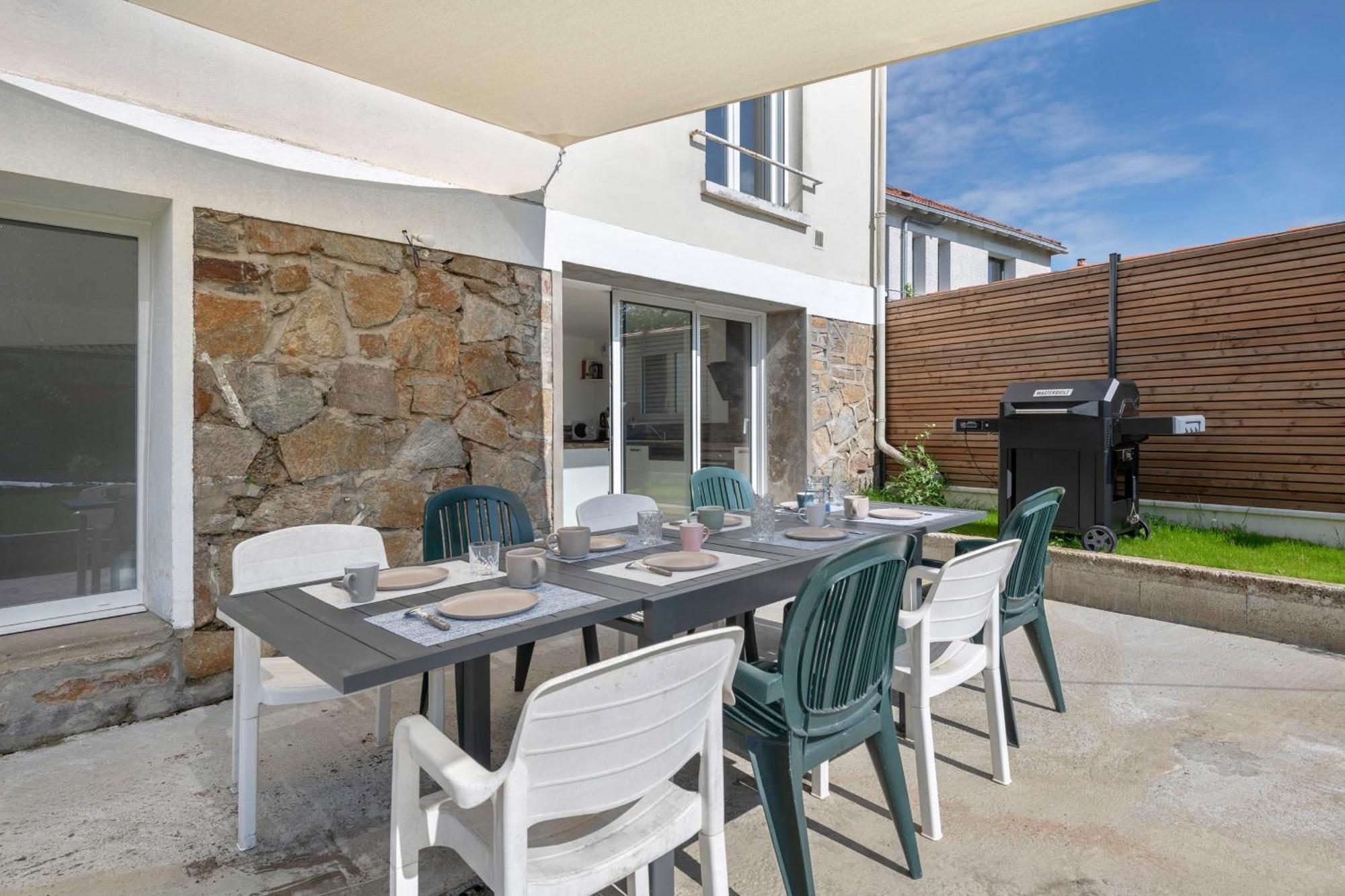 Maison Familiale A 400M De La Mer Pour 8, Pornic Exteriér fotografie