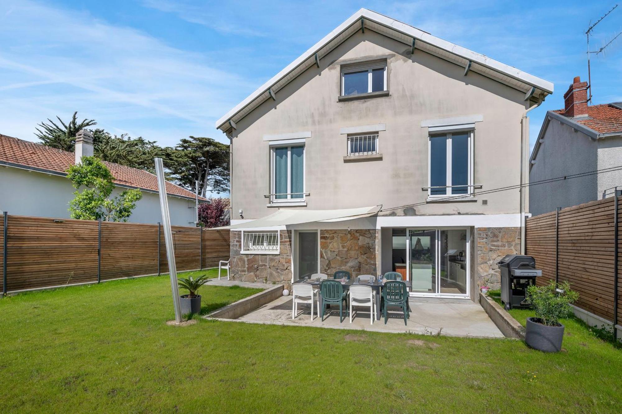 Maison Familiale A 400M De La Mer Pour 8, Pornic Exteriér fotografie
